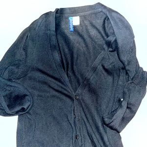 H&M Lightweight Black Cardigan